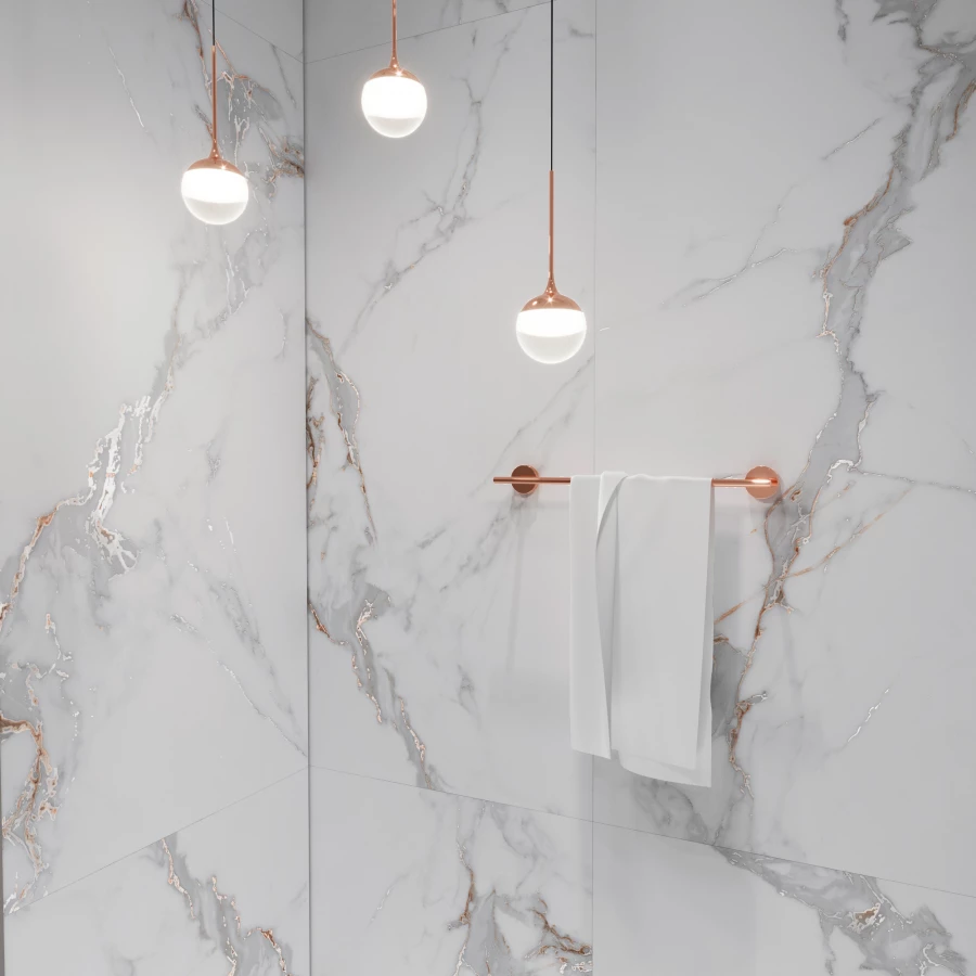 Керамогранит Creanza Statuario Seville Carving Pro белый CP4001-A 120х60 см