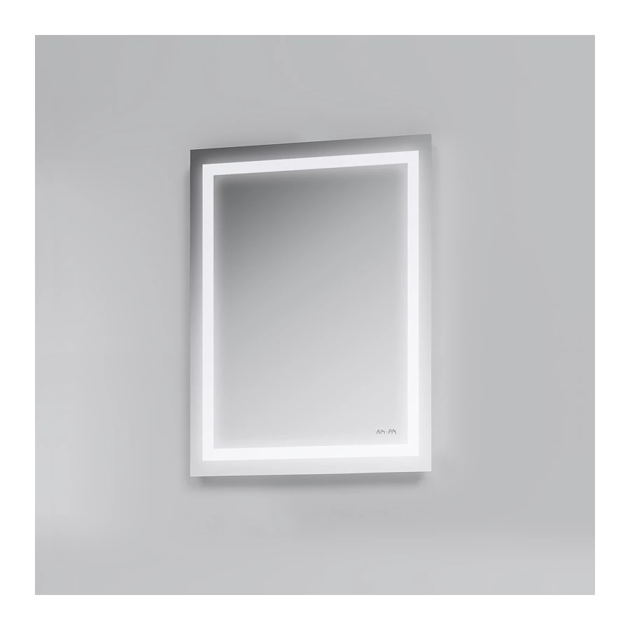 Зеркало Am Pm Gem с LED-подсветкой по периметру M91AMOX0551WG 55 см