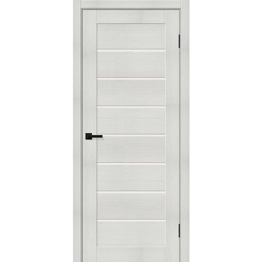 Межкомнатная дверь Bravo Браво-22 200x60 экошпон Bravo X полотно Magic Fog цвет Bianco Melinga