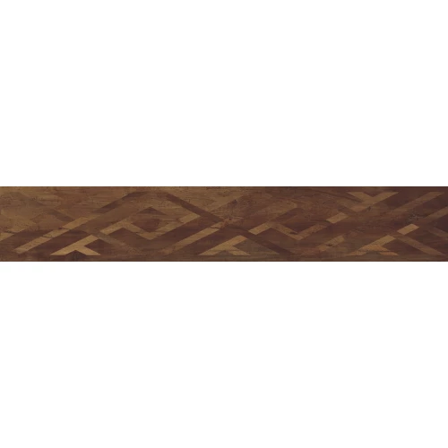 Керамогранит Cerdomus Antique Decor Walnut Fondi Decorati матовый коричневый 73006 120х20 см