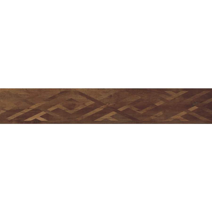 Керамогранит Cerdomus Antique Decor Walnut Fondi Decorati матовый коричневый 73006 120х20 см