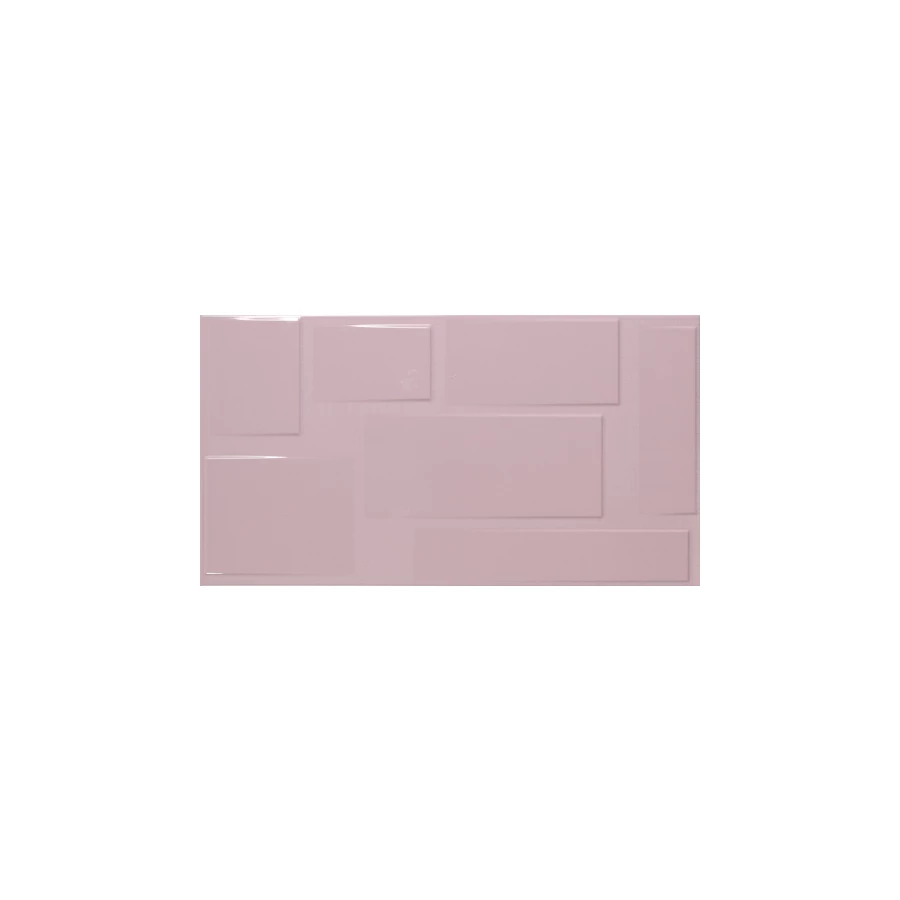 Керамическая плитка Fanal Blocks Rev. lavanda relieve 60х32,5 см