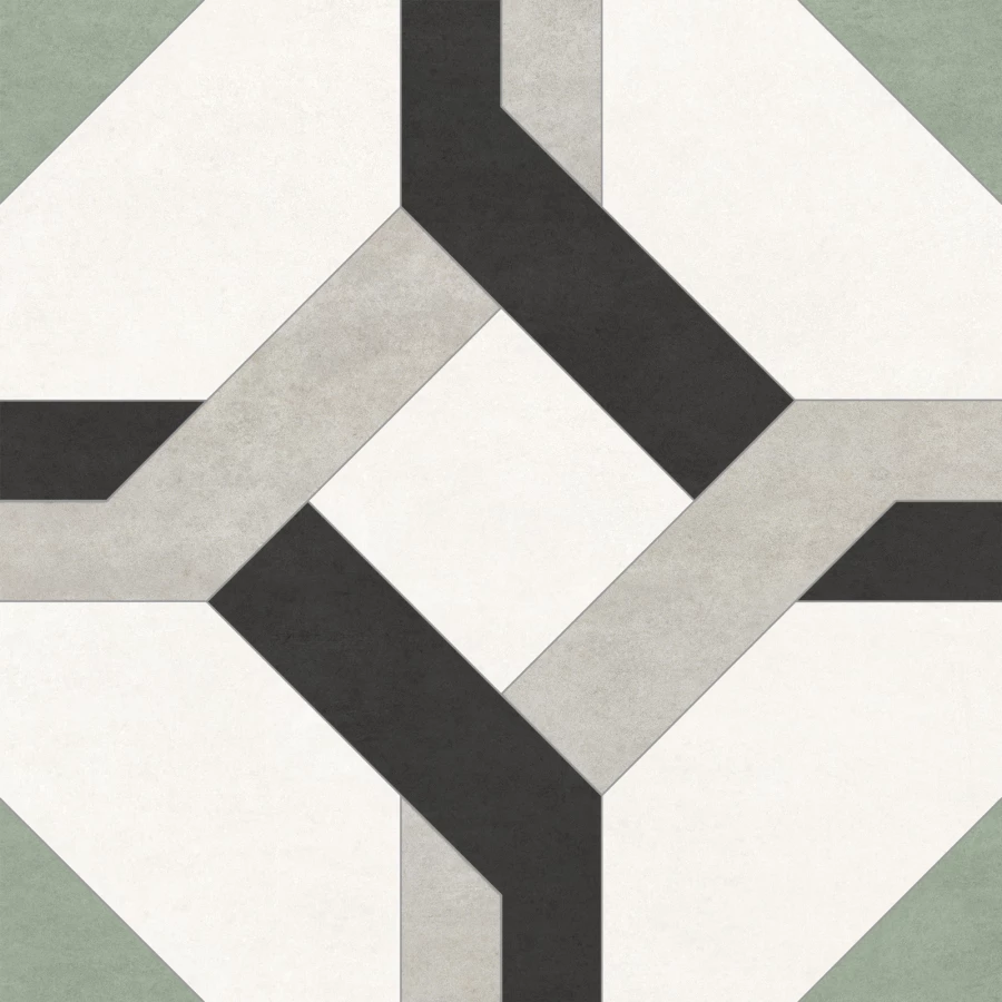 Керамогранит New Trend Design Art Mix 1 матовый многоцветный GP2020DMX31 20х20 см