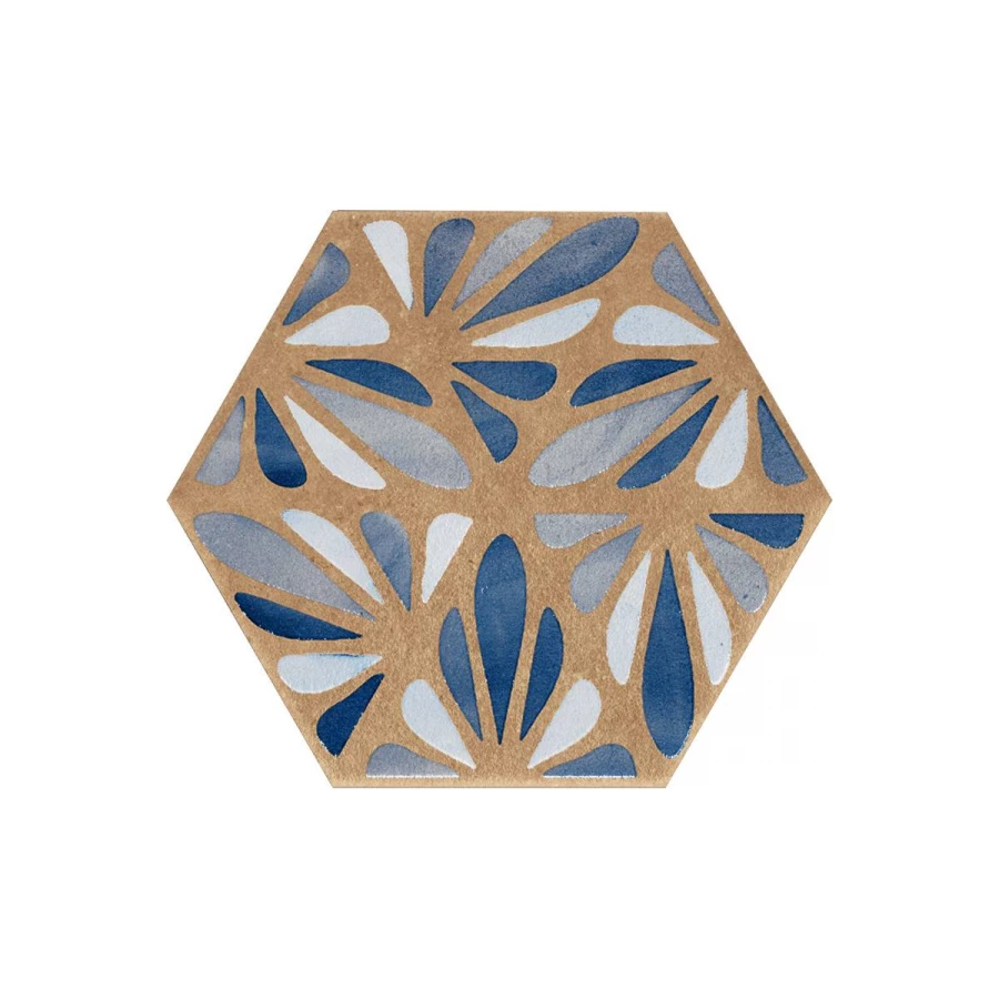 Керамогранит Marca Corona Terracreta Dipinto Chamotte Esagonо J084 25х21,6 см