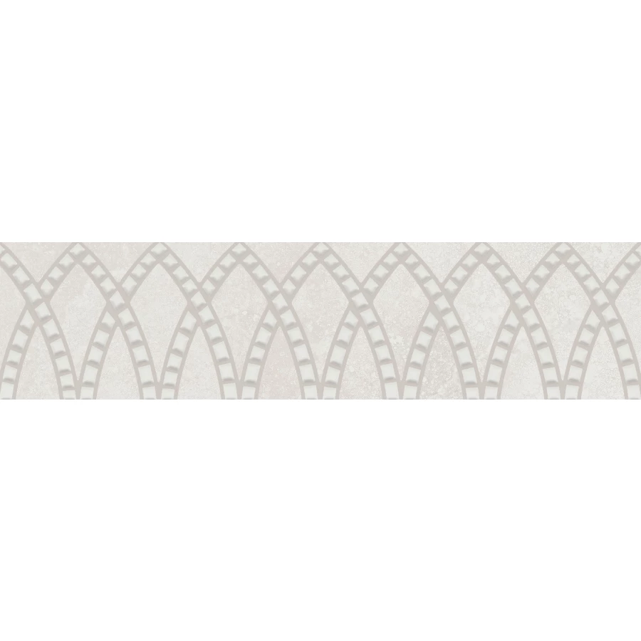 Бордюр Kerama Marazzi Литос обрезной матовый серый светлый KMB3STA020BR 30x7,2 см
