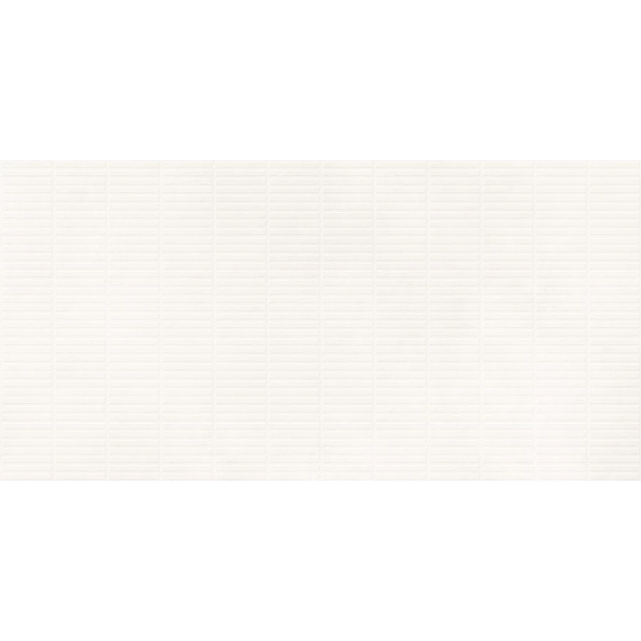Керамогранит LCM Невел белый чип / Nevel White Chip матовый карвинг 60120NEV01M 120х60 см