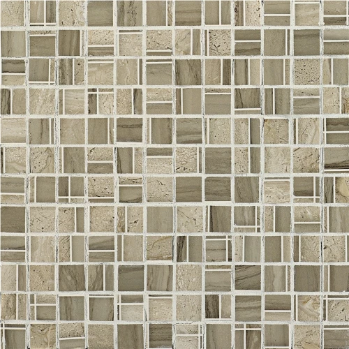 Мозаика Italgraniti Marmi Imperiali Mosaico line MM1130M 30х30 см