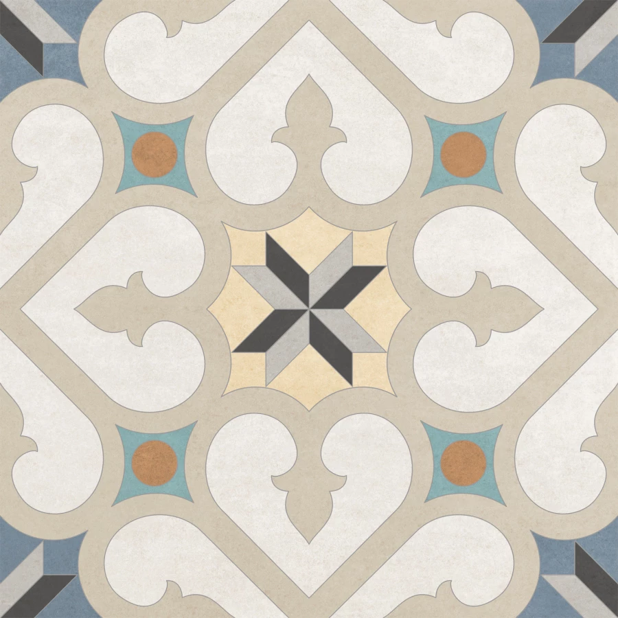 Керамогранит New Trend Design Art Damask матовый многоцветный GP2020DGA11 20х20 см