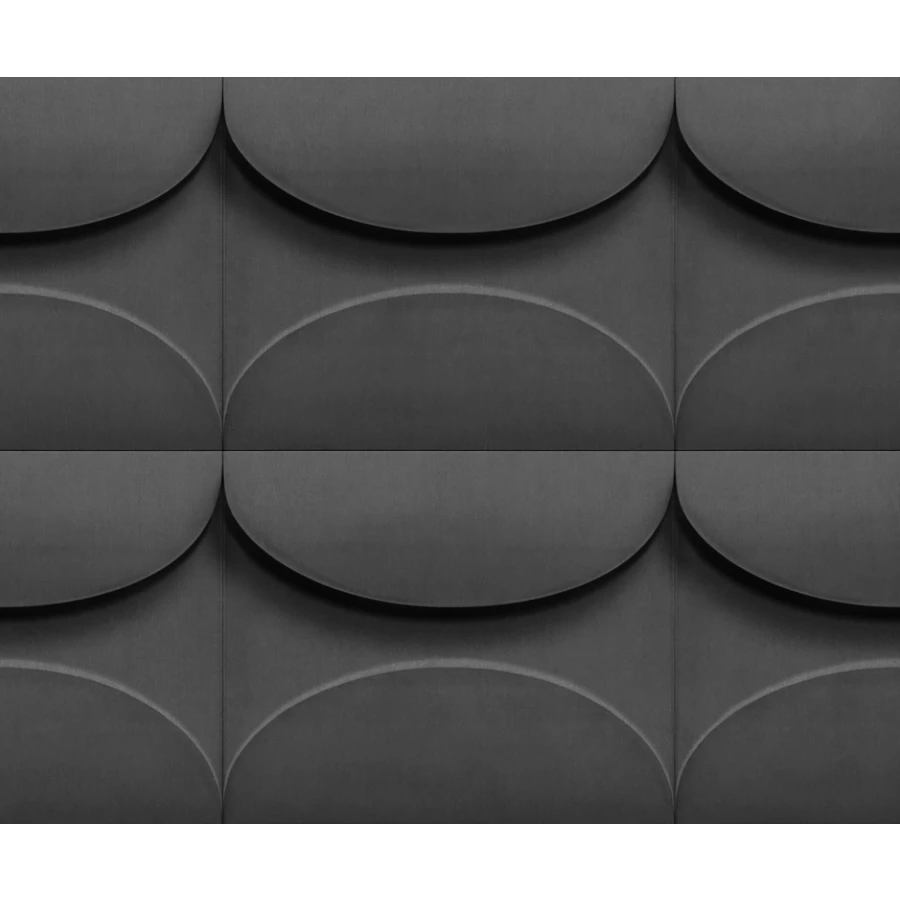 Обои флизелиновые Marburg Shades Iconic черные 34486 0,53х10,05 м