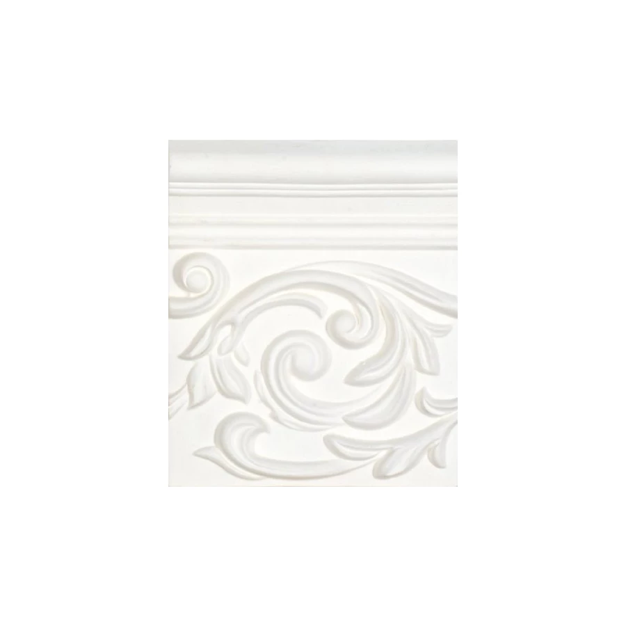 Плитка настенная Ape Ceramica Vintage Decor Poesia White глянцевая белая A021963 17,8х15 см