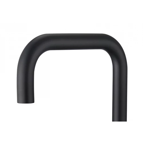 Смеситель для кухни Aquatek квадратный излив матовый черный AQ1080MB