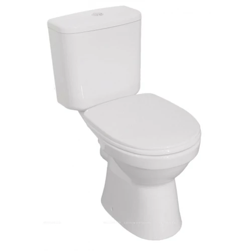 Унитаз Vitra Norm Fit сиденье термопласт с микролифтом универсальный выпуск 9844B099-7200 78х38 см