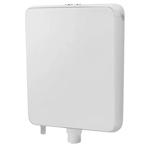 Бачок пластиковый Azario с соединительной трубой белый AZ-967 36x8.5x43 см