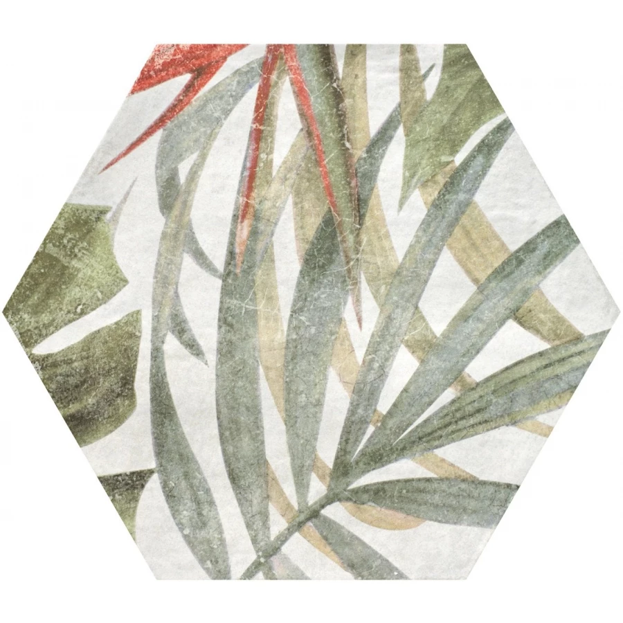 Керамогранит Durstone Saona Aruba Blanco Hex DUR000004 27х23 см