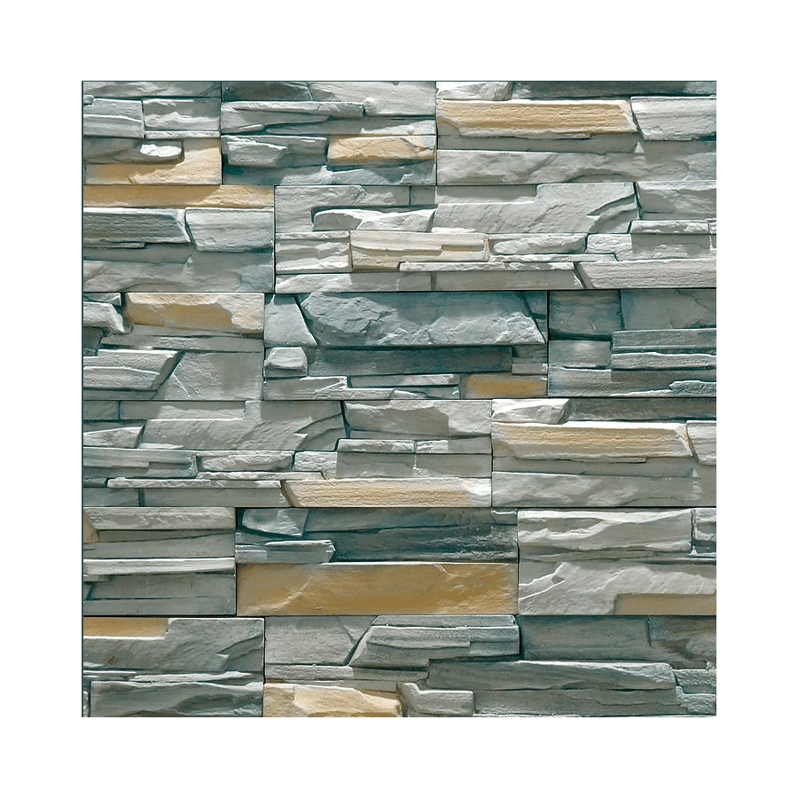 Искусственный камень Малахит Ущелье 05-47 18,5 24 44х9,3х2-3 см