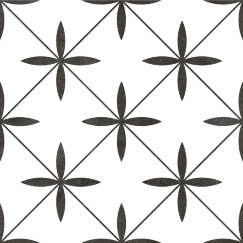 Керамогранит Monopole Stella White матовый белый 002661 18,7х18,7 см