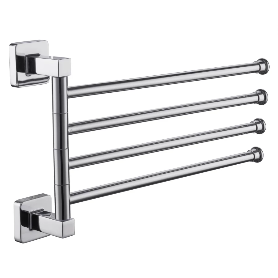 Держатель Fashun для полотенец 4 рейки поворотный хром A2614