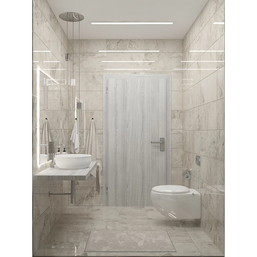 Керамическая плитка Kerlife Elegance beige 1с 49 бежевая 63х31,5 см