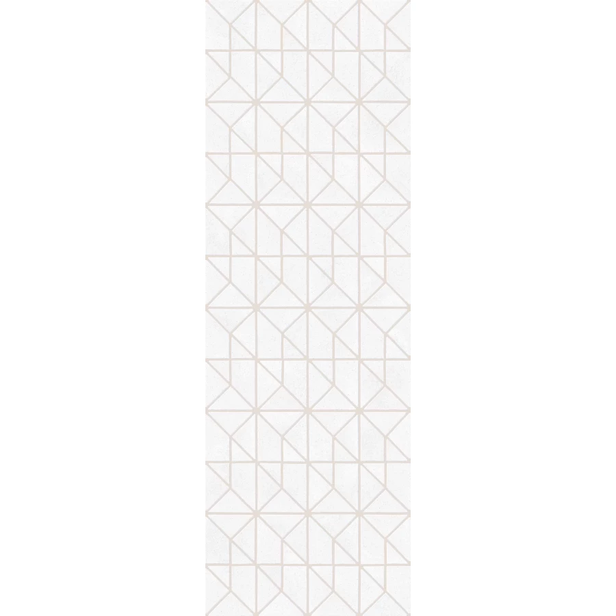 Плитка настенная Emigres Leger Blanco матовая белая 74x24 см