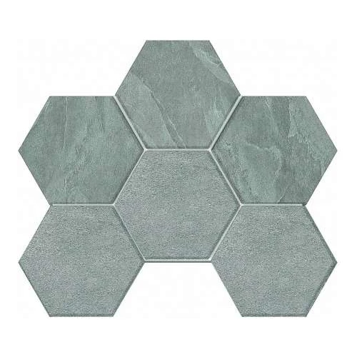 Мозаика Estima Luna Terra LN02 TE02 Hexagon неполированная 37109 28,5х25 см