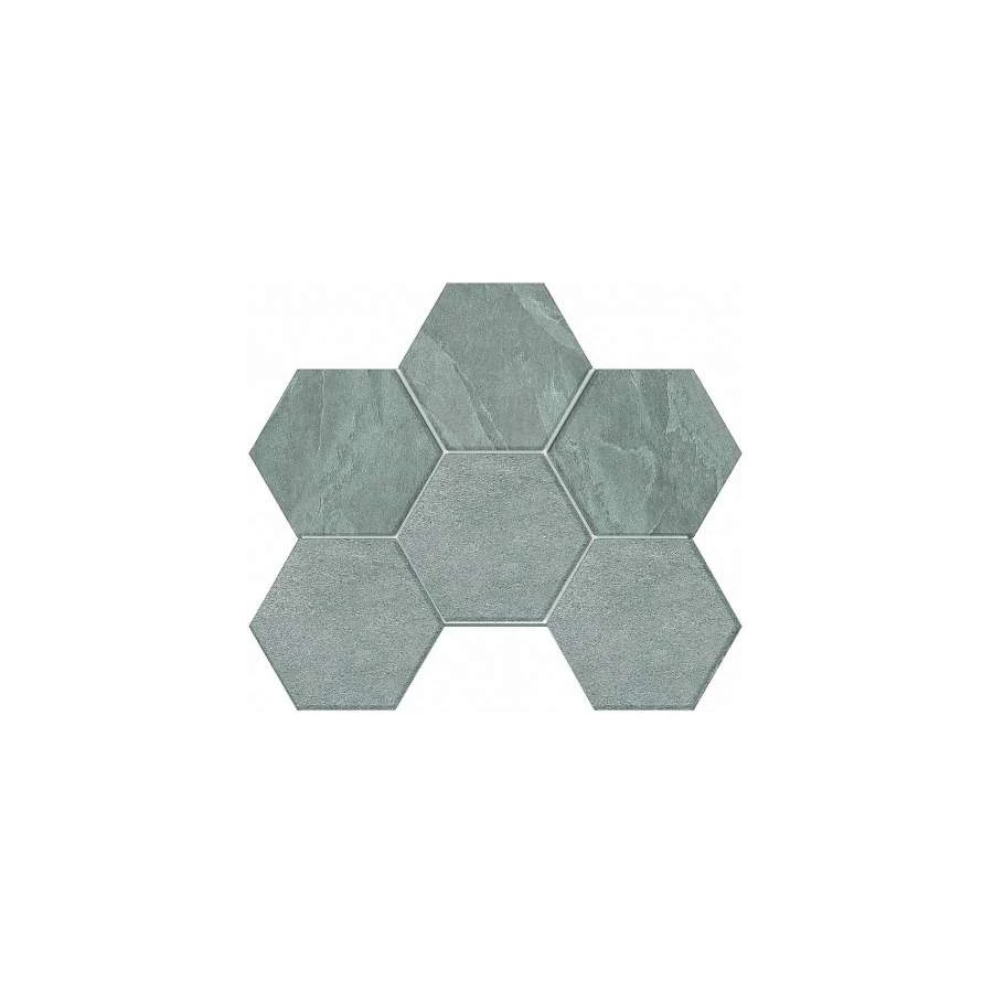 Мозаика Estima Luna Terra LN02 TE02 Hexagon неполированная 37109 28,5х25 см