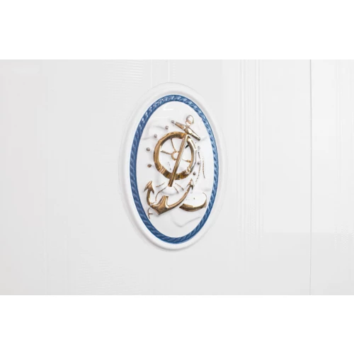 Керамическая плитка Maritima Ceramics Rumbo Inserto Rumbo Aire СД 123 14х10 см