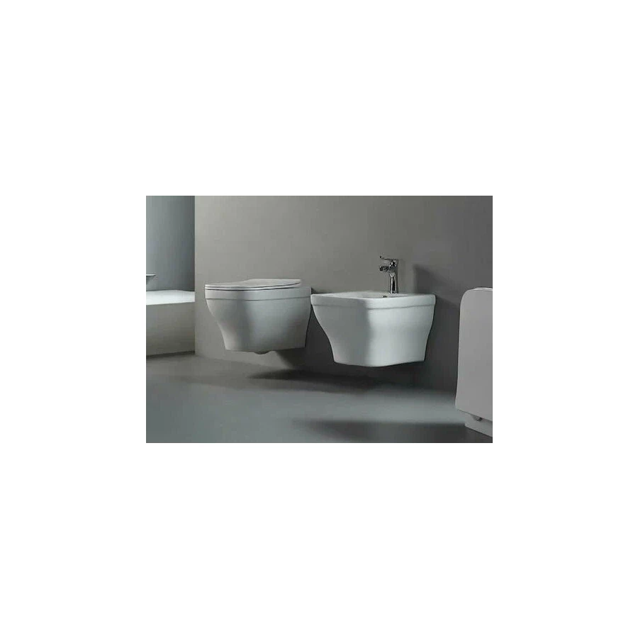 Биде Aquatek Амадео подвесное белый AQ1663-00 51x36.5x31 см