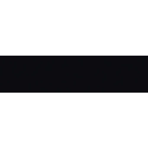 Плитка настенная Dune Ceramica Flat Black Matt матовая черная 187864N 30х7,5 см