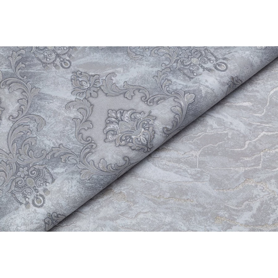 Обои флизелиновые Palitra Home Ornament HomeColor черные HC31216-48 1,06х10,05 м