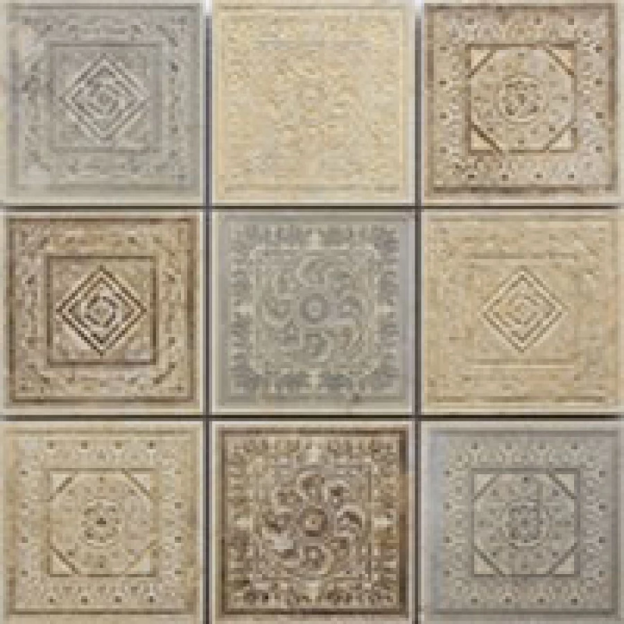 Мозаика из натурального камня Art&Natura Equilibrio сетка 98x98 глянцевая серая M4 30х30 см