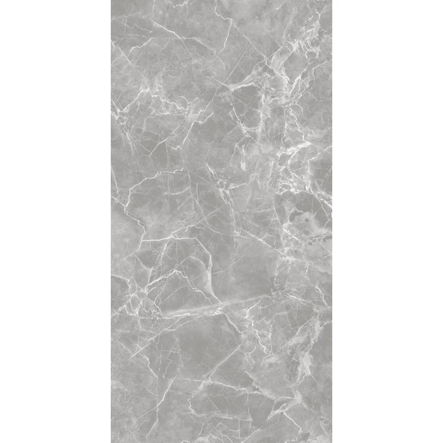 Керамогранит Global Tile Solo NB PGT 2198 грес глазурованный полированный серый 120*60 см