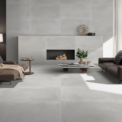 Керамогранит Neodom Concept Concrete Grey Matt матовый серый N12543 120x60 см