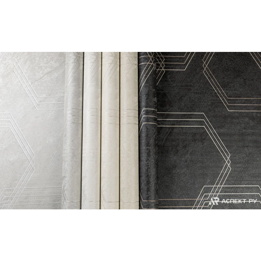 Обои флизелиновые Аспект Торонто белые 70648-12 1,06х10,05 м