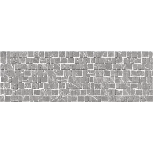 Плитка облицовочная рельефная ALMA Ceramica Laurent 7 шт в уп 53,508 м в пал TWU12LRT27R 74х24,6х0,9 см