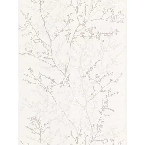 Обои бумажные Аспект Лира белые 10141-11 0,53х10,05 м