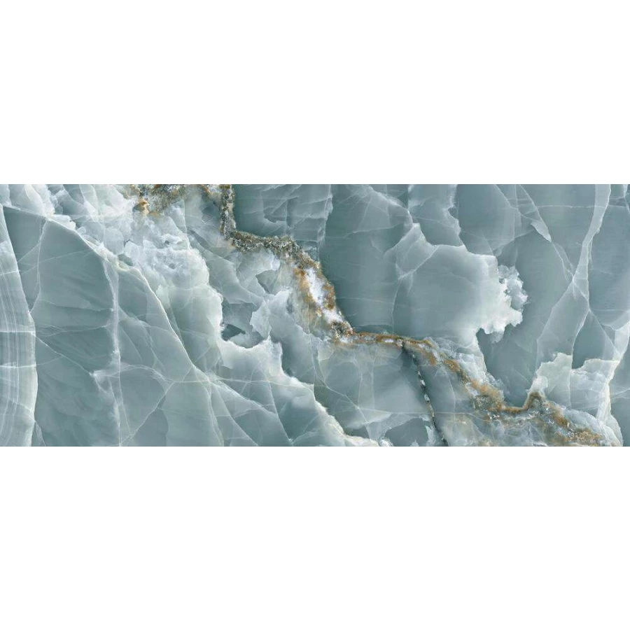 Керамогранит Emil Ceramica Tele Di Marmo Onix Green Lappato полуглянцевый зеленый EKPJ 278х120 см