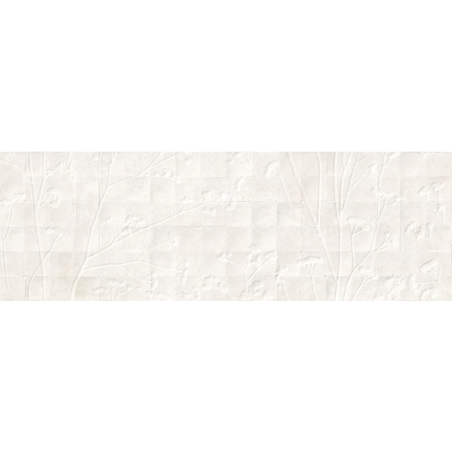 Плитка настенная Peronda Charme Wall Charme Bone Fleur R матовая белая 5087840655 100х33,3 см