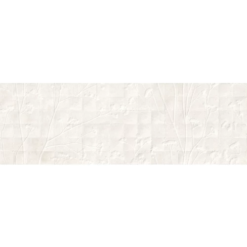 Плитка настенная Peronda Charme Wall Charme Bone Fleur R матовая белая 5087840655 100х33,3 см