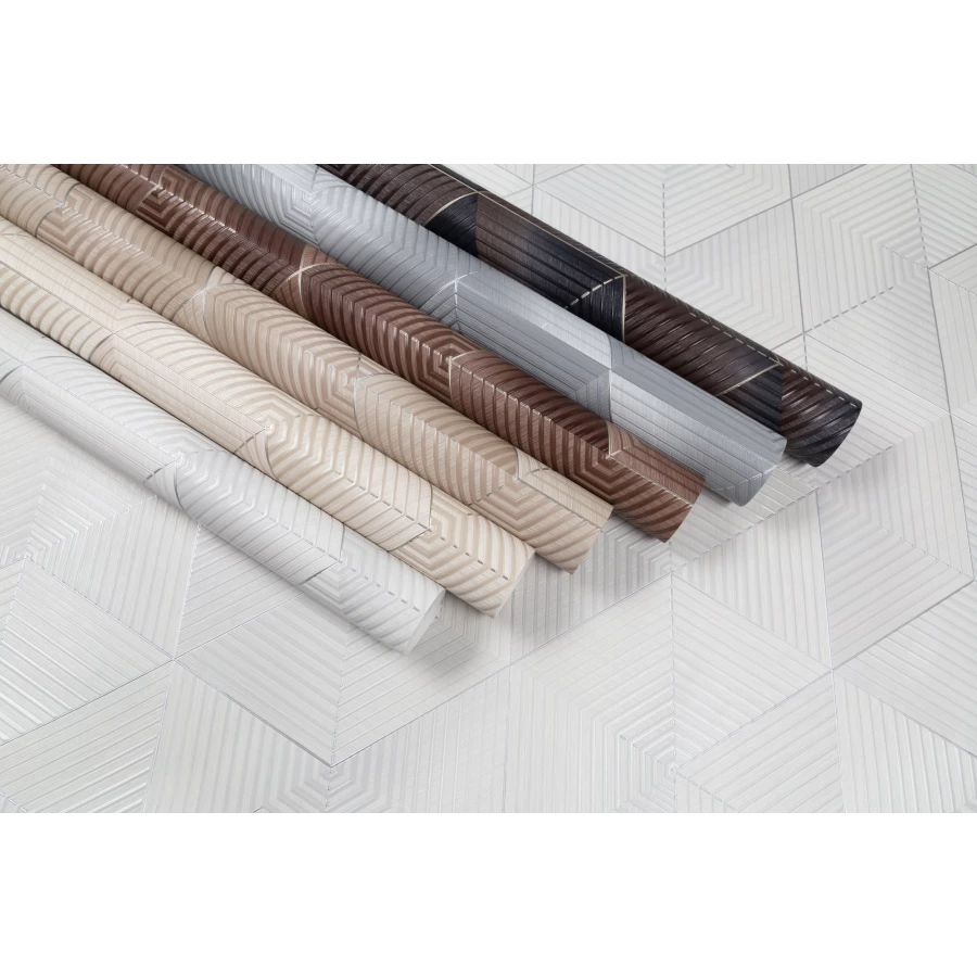 Обои флизелиновые Palitra Home Wood Line коричневый HC72259-82 1,06х10,05 м