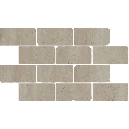 Керамогранит Kerama Marazzi Сан-Марко Бордюр мозаичный матовый бежевый BR034 46,5x26,5 см