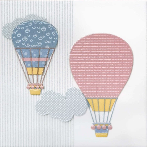 Декор Kerama Marazzi Бон Вояж Аэростат 1 полуматовый голубой VT/A369/5009 20x20 см