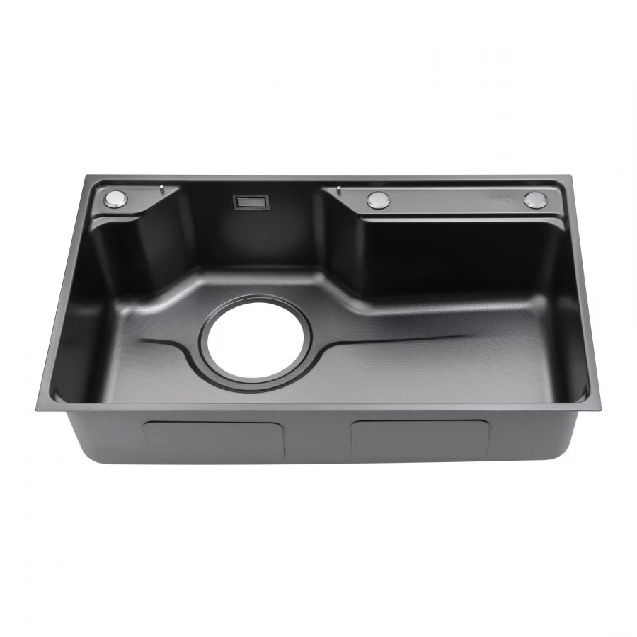 Мойка Fmark для кухни графит FSC7846Q 78x46 см