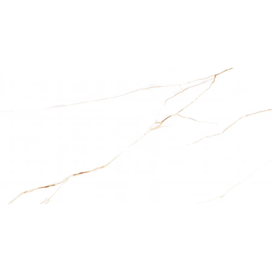 Керамогранит Buono Queen Golden Glossy Carving белый QVL4633GC 120х60 см