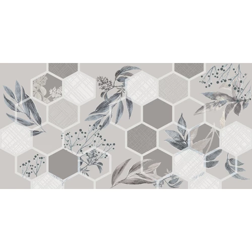 Плитка настенная Azori Incisio Diamond серый 00-00003151 63х31,5 см