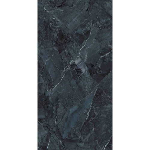 Керамогранит Belleza Covelano Teal High Glossy глянцевый черный 120х60 см