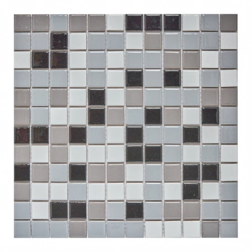Мозаика из керамогранита Pixel mosaic Керамическая мозаика чип 25х25 мм сетка Pix 639 31,5х31,5 мм