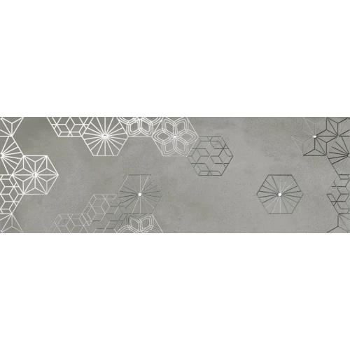 Декор Ibero-Keraben Cromat one Dec Debod Grey декор 2шт 75х50 см