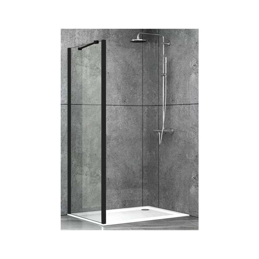 Душевая перегородка Abber Schwarzer Diamant AG100BS