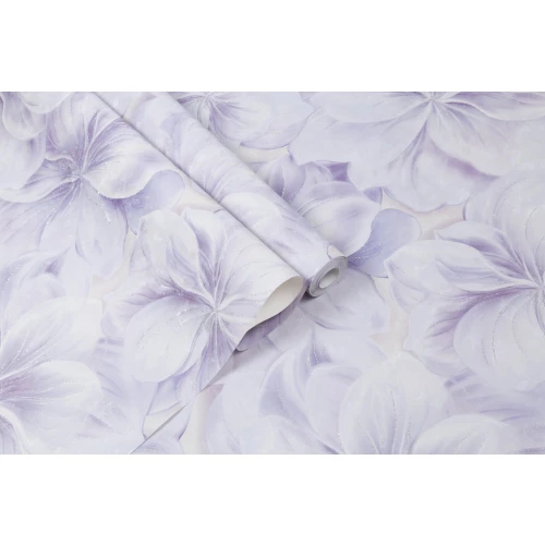 Обои флизелиновые Palitra Home Nimfa HomeColor синие HC72272-16 1,06х10,05 м