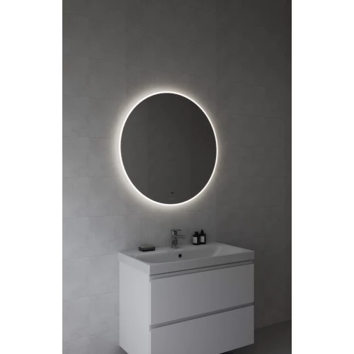 Зеркало Cersanit Eclipse Fusion с подсветкой круглое A64811 80х80 см